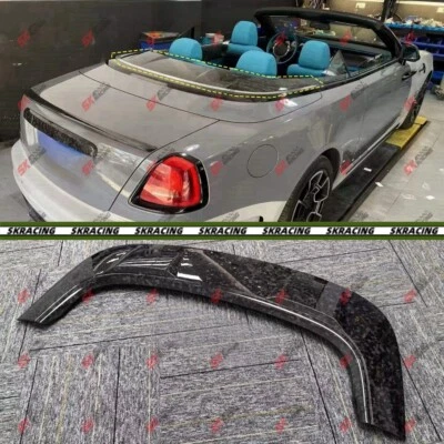 For Rolls Royce Dawn Dry Forged Carbon Fiber Convertible Rear Cover Replace Kits - Image 1 of 4