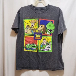 Disney Pixar Toy Story Woody Buzz Lightyear Slinky Dog Rex Aliens T-Shirt Boy M - Picture 1 of 3