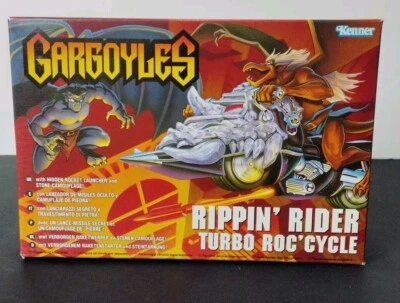 GARGOYLES RIPPIN RIDER TURBO ROC' CYCLE BROOKLYN KENNER 1995 Sealed Scellé  - Photo 1/4