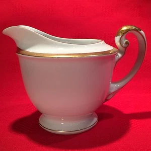 Vintage Craftsman China Heritage Set White Creamer with 24KT Gold Trim Japan - Picture 1 of 12