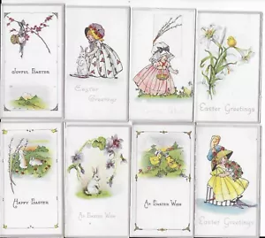 Lote de papel de Pascua vintage - tarjetas de felicitación, folletos de felicitación e impresión c1880 -1910 - Imagen 1 de 12
