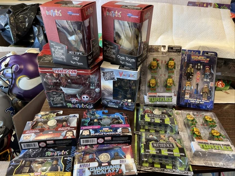 Huge Minimates Lot of 30 Figures All NEW In Boxes BTTF TMNT Disney Marvel More Cover