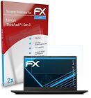 atFoliX 2x Screen Protector for Lenovo ThinkPad P1 Gen 3 clear