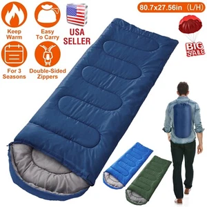 Sleeping Bag For Backpacking Camping Hiking Waterproof Sleeping Bag Lightweight - Picture 1 of 20