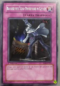 Y0185 YU-GI-OH! Bottone dell'Auto-Distruzione di Kozaki 1a ed. TLM-IT052 RARA EX - Foto 1 di 1