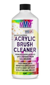 Acrylic Nail Brush Cleaner POWERFUL Liquid Cleaner for Acrylic Brushes 500ml *UK - Picture 1 of 1