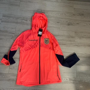 Marathon Ecuador Soccer training jacket 2026 qualifiers men's orange, large. - Picture 1 of 6