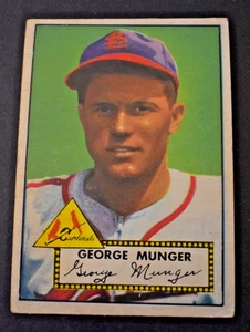 Topps Baseball 1952 n. 115 George Munger - Cardinali - VG - Foto 1 di 2