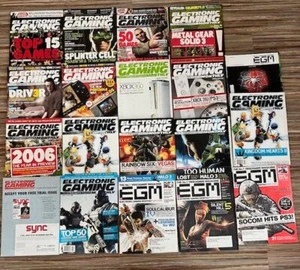 RARE SET OF 19 ELECTRONIC GAMING MAGAZINE 174-226 EGM KINGDOM HEARTS STAR WARS - Picture 1 of 3