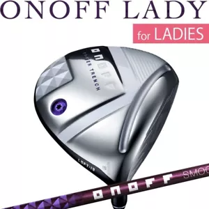for LADIES GLOBERIDE DAIWA Golf Japan 2025 ONOFF DRIVER LADY SMOOTH KICK LP-425D - Picture 1 of 15