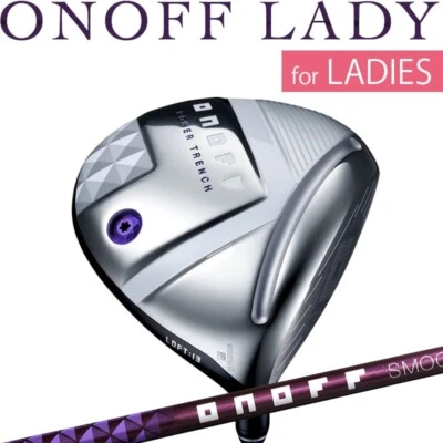 for LADIES GLOBERIDE DAIWA Golf Japan 2025 ONOFF DRIVER LADY SMOOTH KICK LP-425D - Image 1 of 4