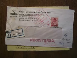 TAILANDIA CUBIERTA REGISTRADA - Imagen 1 de 2
