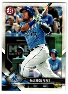 2018 Bowman #18 Salvador Perez - Picture 1 of 2