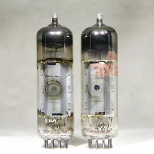 Par emparejado Mullard 6BQ5/EL84 O-Getter hecho en Inglaterra código rX2 fuerte - Imagen 1 de 17