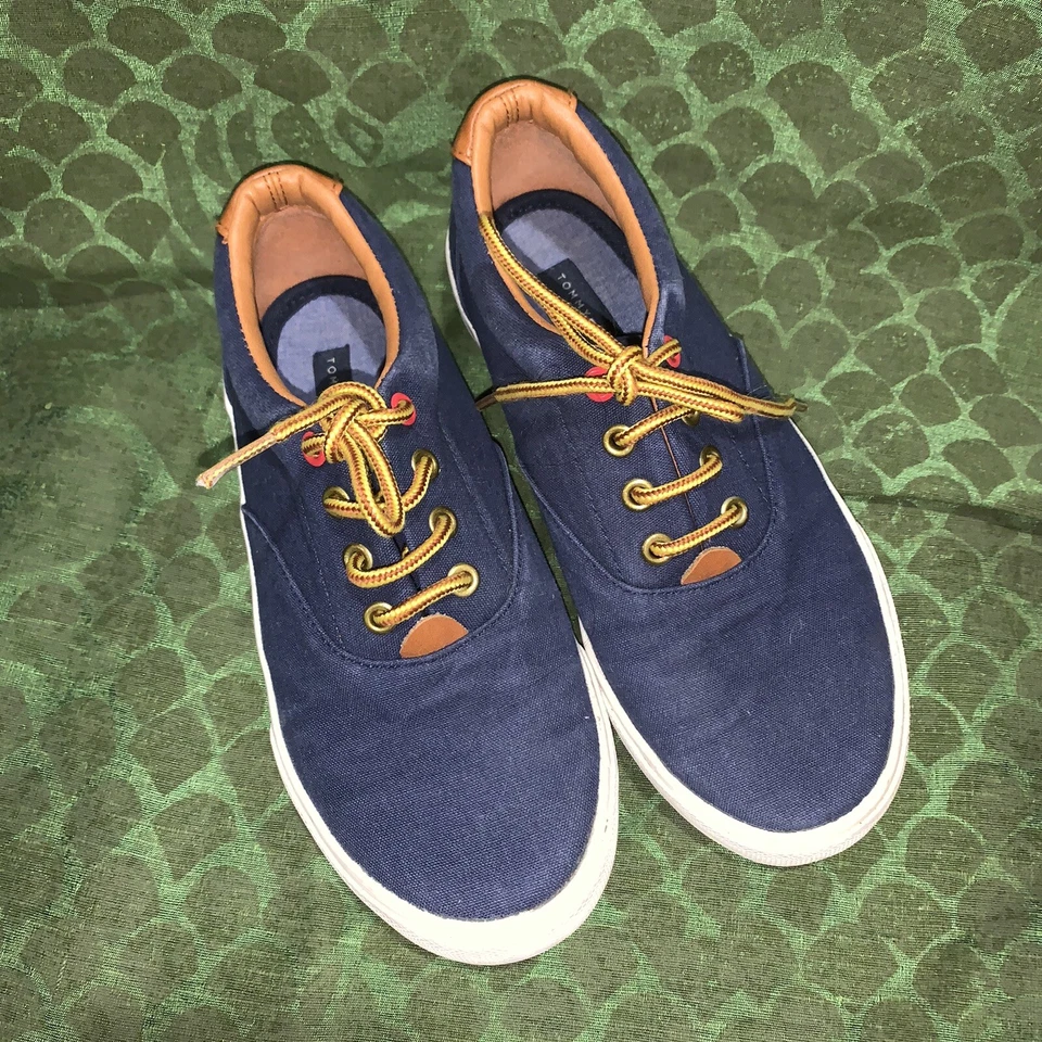 Boys Girls TOMMY HILFIGER Nautical Gym Shoes 2 Athletic Summer Fun BTS 520 - Image 1 of 4