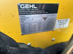 skid loader Gehl V270 - Picture 1 of 5