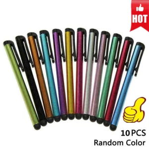 10Pcs Capacitive Screen Stylus Pen For IPad Air Mini Tablet For iPhone - Photo 1/6