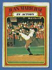 Vintage 1972 Topps In Action Baseball Card #568 Juan Marichal Giants Ex-Nm