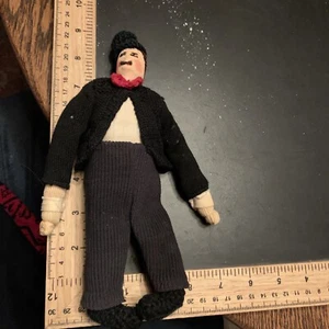 Vintage Charlie Chaplin Doll hand made, Fiber Arts Needlework - Picture 1 of 7