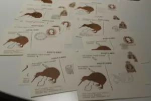 1977 Nueva Zelanda fecha pictórica juego de 20 postales diferentes - Imagen 1 de 1