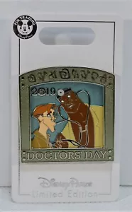 Disney 2019 Doctors Day Atlantis Milo & Dr Joshua Sweet 3-D Pin LE 2000 CUTE - Picture 1 of 1