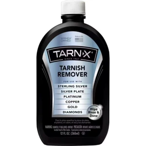 Jewelry Cleaner Tarnish Remover 12 Oz. Tarn-X Silver Gold Copper Clean & Polish - Picture 1 of 6