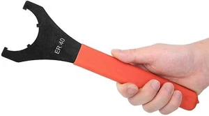 ER40UM Red Collet Chuck Wrench,For Milling Lathe Tools Clamping Nut and Screw - Picture 1 of 9