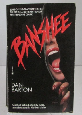 VINTAGE 1988 [Fiction, Horror] Banshee - Dan Barton PB 1st Edition - Image 1 of 4