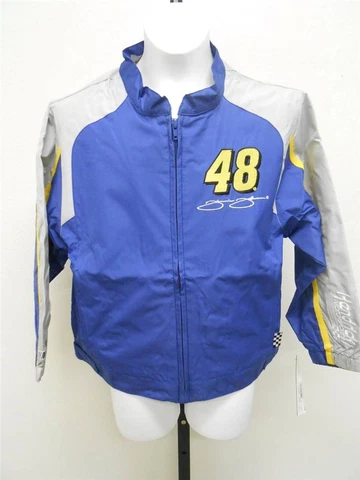 NEW JIMMIE JOHNSON #48 LOWES CHASE AUTHENTICS YOUTH Sizes S-M-L-XL Jacket Cover