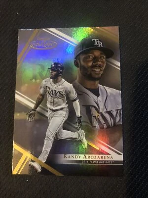 2021 Topps Gold Label Randy Arozarena Tampa Bay Rays #49 class 1 - Image 1 of 2