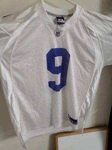 Camiseta Reebok Dallas Cowboys #9 Tony Romo para hombre talla XL blanca fútbol americano NFL - Imagen 1 de 5