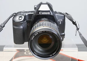 Film Tested Canon EOS 3, Pro 35mm Film Camera with Canon 28-135mm F3.5-5.6 IS Le - Picture 1 of 10