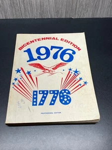 Bicentennial Edition 1976 Music Book Very Cool Large Paperback - Picture 1 of 12
