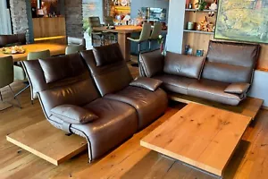 Koinor Couch Free Motion Edit 2 braun elektrisch Sofa Ecksofa 330x240 UVP 24.312 - Bild 1 von 24