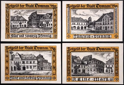 DOMNAU / DOMNOVO KALININGRAD 1921 Complete German Notgeld East Prussia Russia - Image 1 of 2