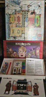 Vintage Home Alone 1991 Board Game 100% Complete THQ Made In USA  - Image 1 of 4