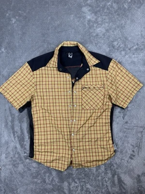 Camisa de ciclismo a cuadros Club Ride para hombre con botones MTB Trail manga corta mediana Foto 1 de 4