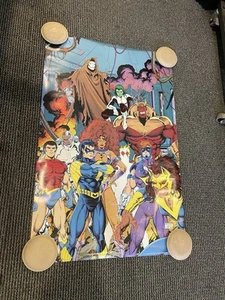 The New Titans DC Comics Poster Tom Grummett & Alvey 22x34 * Brandneu - Bild 1 von 4