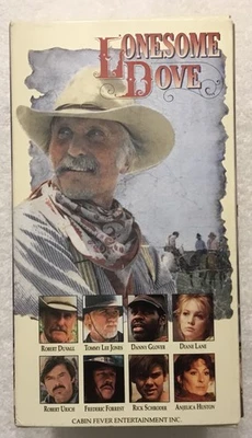 LONESOME DOVE 4 Tape VHS BOX SET 1991 WESTERN Series TV SHOW Cowboy EXCELLENT  - Image 1 of 4