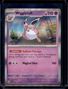 Wigglytuff SV02: Paldea Evolved Pokémon #084/193 Holograma Raro Casi Nuevo+ - Imagen 1 de 2