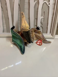 Beanie Baby SWOOP the Pterodactyl TY 2000 mit Etikett Vintage - Bild 1 von 4
