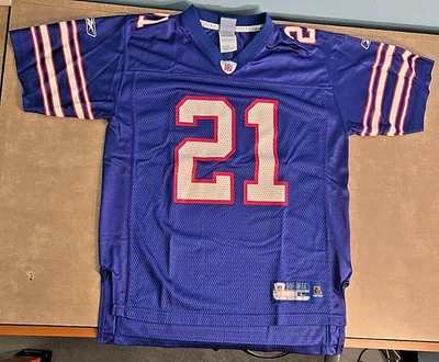 BUFFALO BILLS NFL '03 Reebok Vintage On Field WILLIS MCGAHEE Jersey- Youth Large - Image 1 of 4