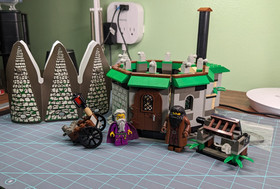 LEGO Harry Potter: Hagrid's Hut (4707) Complete With Instructions, No Box