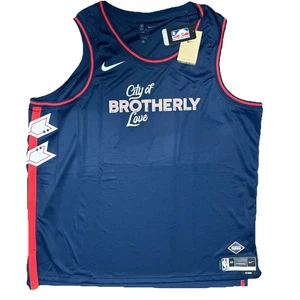NEW Nike Swingman Philadelphia 76ers City Of Brotherly Love Jersey Size 3XL - Picture 1 of 13