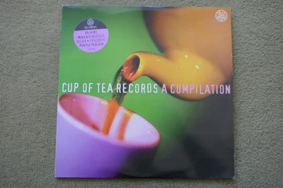 VARIOUS – CUP OF TEA RECORDS – A COMPILATION 2LP– Nr MINT UK 1996 DANCE TRIP HOP - Image 1 of 2