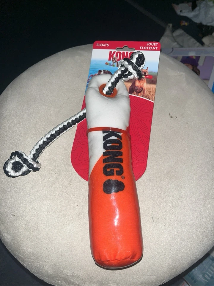 KONG Shieldz Манекен для Обучения Воде с Веревкой 10" Плавающий Легкий Захват Игрушка для Собаки  - Изображение 1 из 1