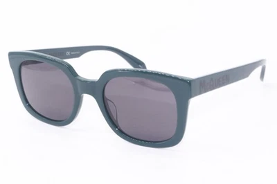 NUEVAS GAFAS DE SOL ALEXANDER MCQUEEN AM0348S 002 VERDE OLIVA AUTÉNTICAS 53-22 Foto 1 de 4