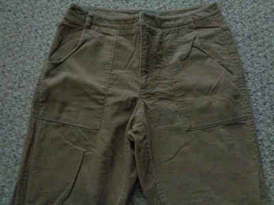 Women's LIZ CLAIBORNE khaki corduroy pants, 8 - Image 1 of 4