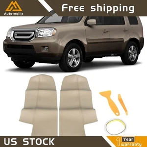 Fit For Honda CR-V CRV 2007-2012 Front Door Panels Leather Armrest Cover New - Picture 1 of 8