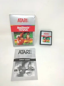 atari 2600 realsports tennis game gioco - Picture 1 of 1
